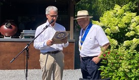 Scheidender und neuer Präsident (Prof. Dr. Prof. Dr. med. Hans-Björn Gehl und Dr. Ingo Habenicht)